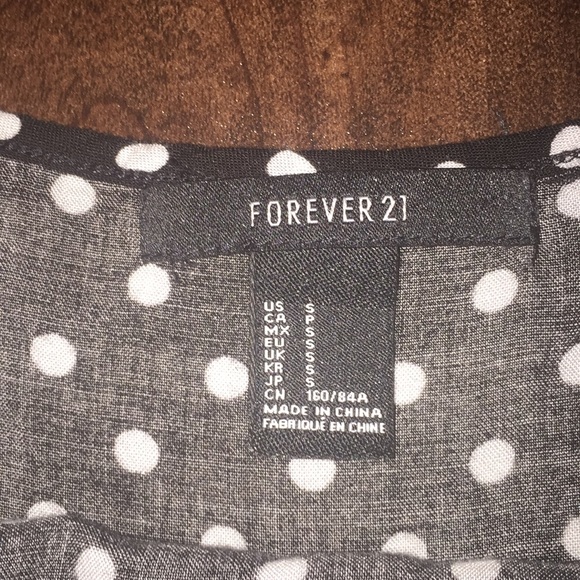 Polka dot forever 21 dress - Picture 2 of 2